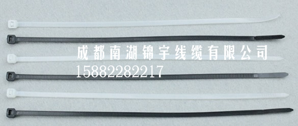 固定線束捆扎帶 黑色扎帶 白色扎帶 塑料扎絲100條自鎖式尼龍國標扎帶